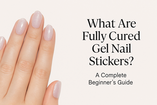 What Are Fully Cured Gel Nail Stickers? | Jellyz Beginner’s Guide