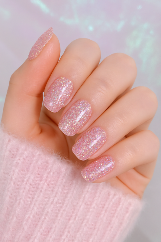 Jellyz Nails Gorgeous, fully cured, sparkly gel nail stickers with glossy, sophisticated finish